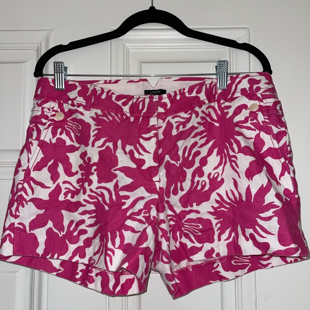 J.Crew Linen City Fit Shorts